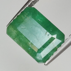 1.76ct Smeraldo taglio smeraldo 8.0x5.7mm