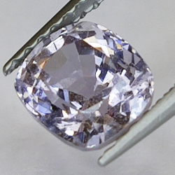 1.48ct Violet Spinel cushion cut 6x6mm