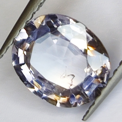 1.53ct Spinelle Violet ovale coupe 8x6mm