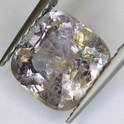 1,68ct Violett Spinell Kissenschliff 7x7mm