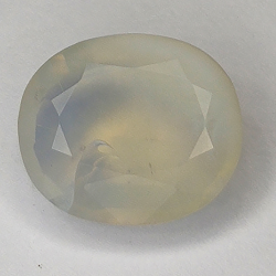 5.95ct Opale Bianco taglio ovale 15.0x12.9mm