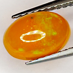 0.91ct Ethiopian Noble Opal oval cabochon 8.8x6.0mm