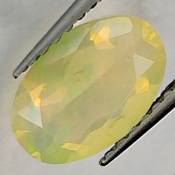 0.90ct Ethiopian Noble Opal oval cut 9.0x6.0mm