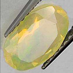 0.90ct Ethiopian Noble Opal oval cut 9.0x6.0mm