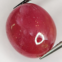 12.83ct Ruby cabochon oval 14.2x11.7mm