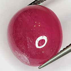 16.26ct Rubis cabochon ovale 14.6x13.1mm