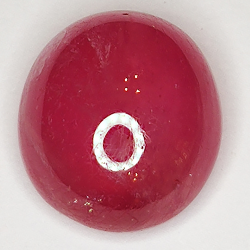 16.26ct Ruby cabochon oval 14.6x13.1mm