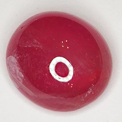 16.26ct Ruby cabochon oval 14.6x13.1mm