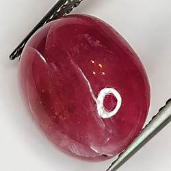 8.67ct Rubino cabochon ovale 12.9x10.0mm