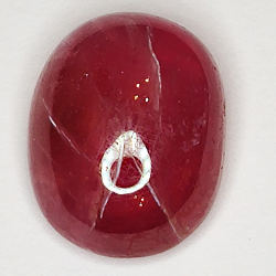 8.67ct Rubin cabochon oval 12.9x10.0mm