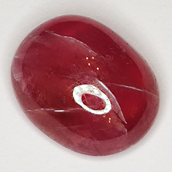 8.67ct Rubin cabochon oval 12.9x10.0mm