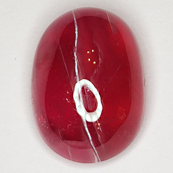 8.80ct Ruby cabochon oval 13.2x9.5mm