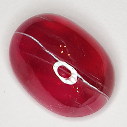 8.80ct Rubin cabochon oval 13.2x9.5mm