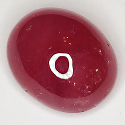 16.14ct Rubino cabochon ovale 14.8x12.1mm