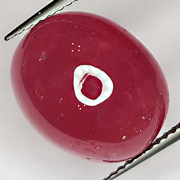 16.14ct Ruby cabochon oval 14.8x12.1mm