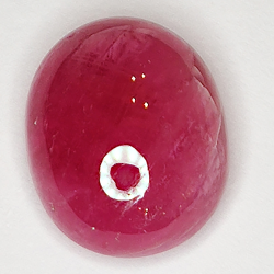 10.28ct Rubin cabochon oval 13.2x10.8mm