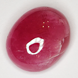 10.28ct Rubin cabochon oval 13.2x10.8mm