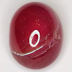 24.76ct Rubis cabochon ovale 16.0x12.8mm