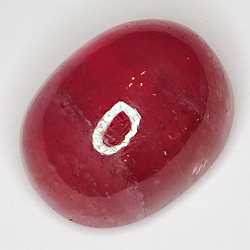 17.85ct Rubino cabochon ovale 16.3x13.7mm