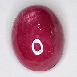 7.25ct Rubin Stern cabochon oval 11.4x8.9mm