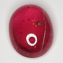 10.66ct Ruby cabochon oval 13.7x11.0mm