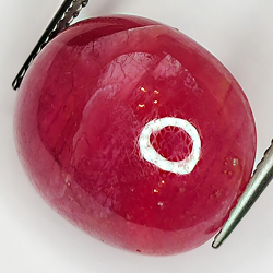 20.20ct Ruby cabochon oval 17.0x12.1mm