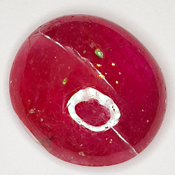 8.52ct Rubino cabochon ovale 13.3x11.8mm