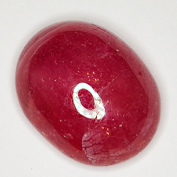 16.48ct Rubino cabochon ovale 16.7x13.3mm