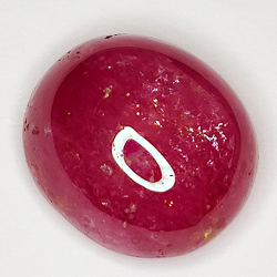 11.36ct Rubis cabochon ovale 13.3x11.5mm