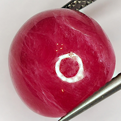 17.44ct Ruby cabochon oval 14.7x12.8mm