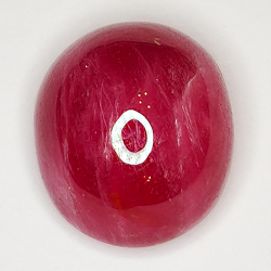 17.44ct Rubin cabochon oval 14.7x12.8mm