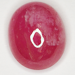 10.55ct Rubino cabochon ovale 12.9x10.8mm