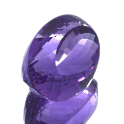 34.07ct Amethyst oval cut 22.08x17.08mm