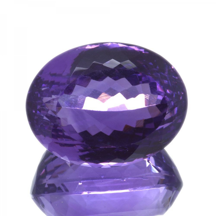 34.07ct Amethyst oval cut 22.08x17.08mm