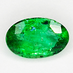 0.50ct Esmeralda talla oval 6.0x4.0mm