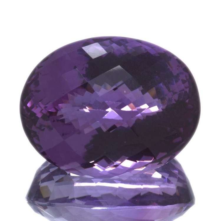 40.21ct Amethyst Oval Cut 23.6x18.2mm