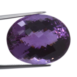 40.21ct Amethyst Oval Cut 23.6x18.2mm