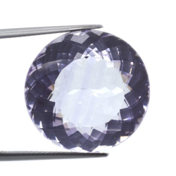 38,06ct Ametista rosa francese a taglio rotondo 21,37x21,51mm