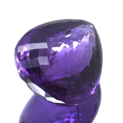 43,83ct Améthyste taille poire 26,85x20,94 mm