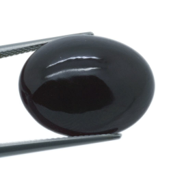 36,56ct.Star Garnet Cabochon Oval Cut