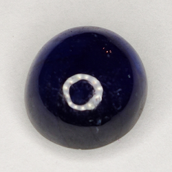 7.66ct Blue Sapphire cabochon oval 10.4x9.8mm