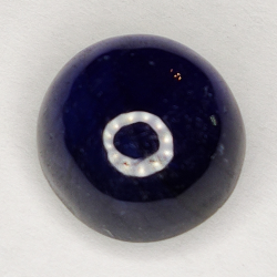 7.66ct Blauer Saphir cabochon oval 10.4x9.8mm