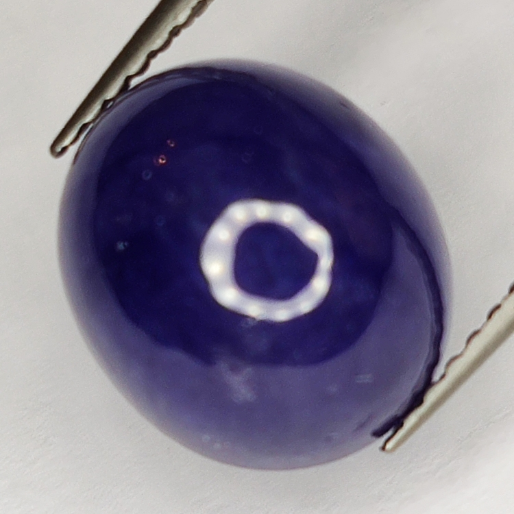 8.92ct Blauer Saphir cabochon oval 11.0x9.5mm