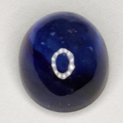 4.96ct Zafiro Azul cabujón oval 9.5x8.2mm