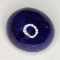 7.78ct Blauer Saphir cabochon oval 11.3x10.2mm