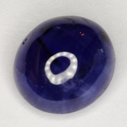 7.78ct Blauer Saphir cabochon oval 11.3x10.2mm