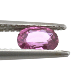 0.72ct Padparadscha Sapphire Oval Cut 