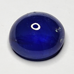 5.72ct Bleu Saphir cabochon ovale 10.5x9.1mm