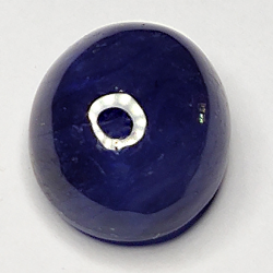 8.10ct Blauer Saphir cabochon oval 11.8x9.9mm