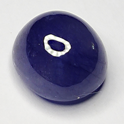 8.86ct Blauer Saphir cabochon oval 11.3x9.9mm